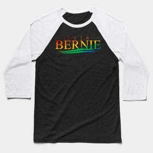 Bernie 2016 Colorful Baseball T-Shirt